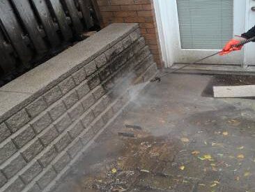 Brick restoration and new masonry cleaning